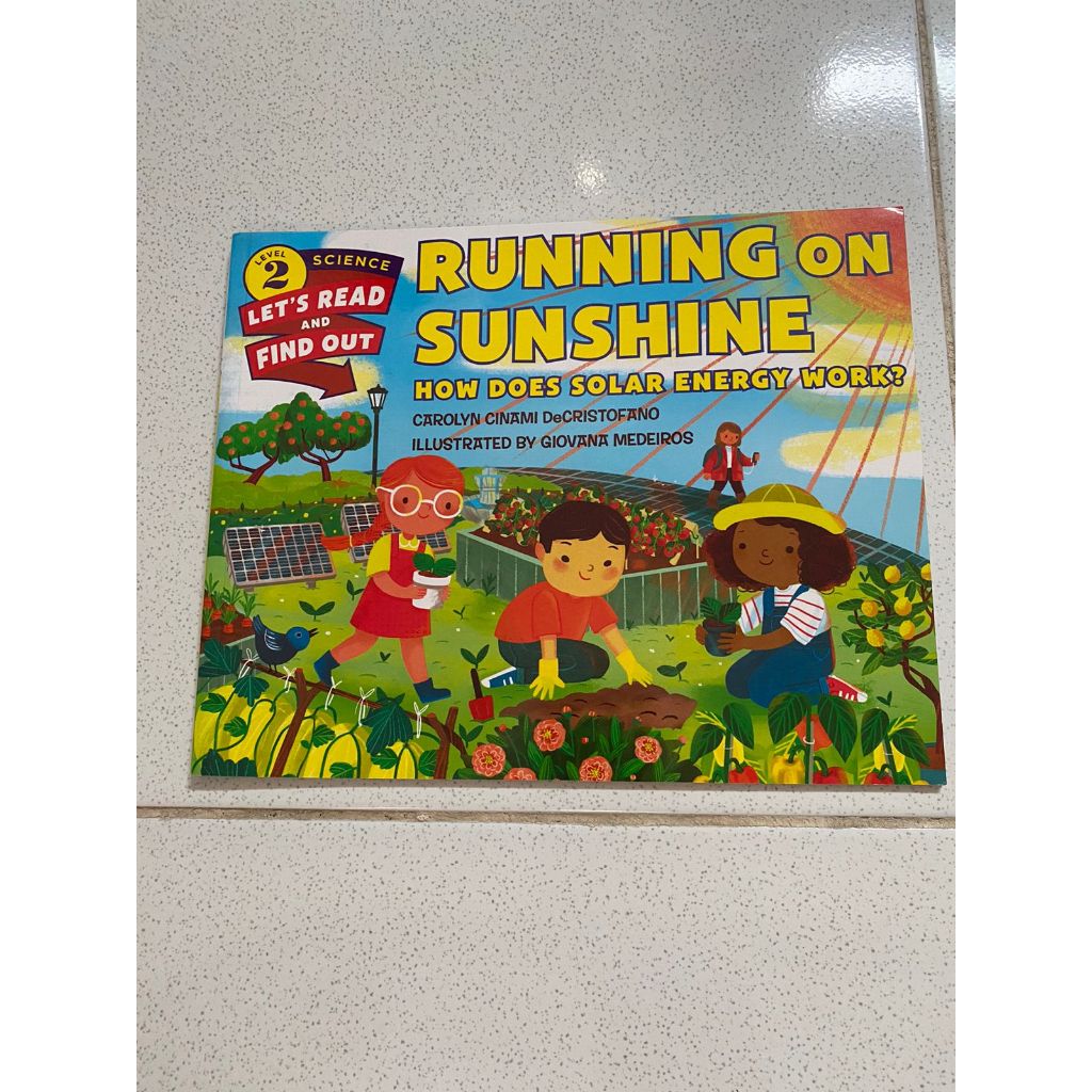Running on sunshine - Lets Read and Find Out