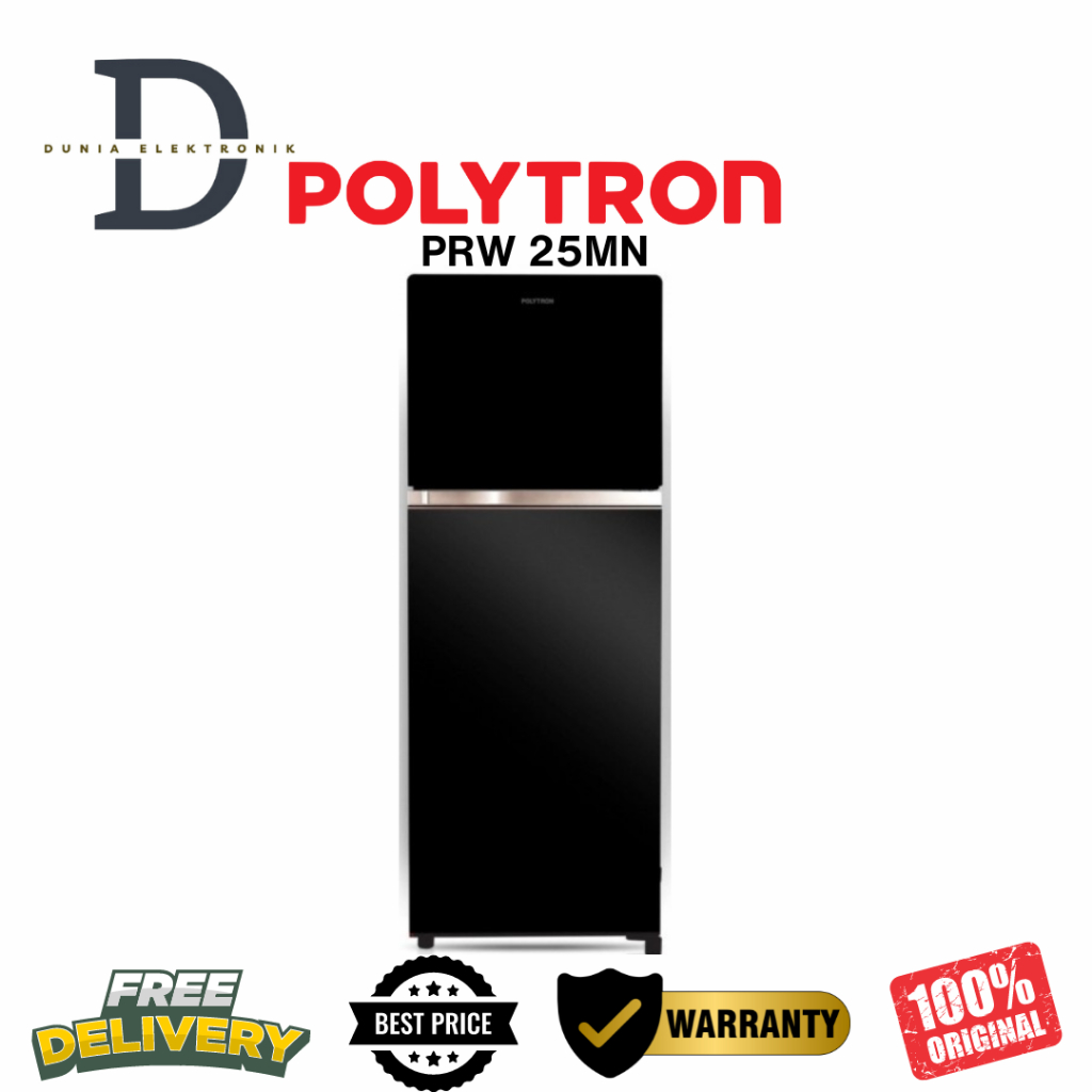 KULKAS POLYTRON 2 PINTU - PRW 25MN - GRATIS KIRIM
