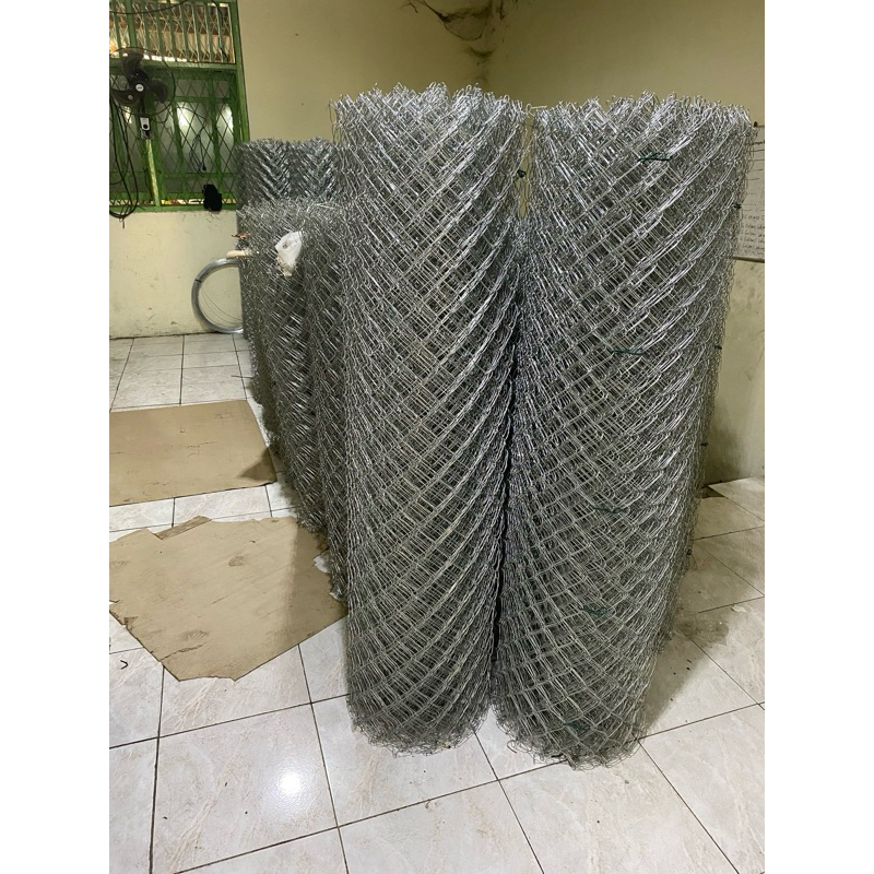 Kawat harmonika galvanis 2mm uk 2m x 25 lubang 5x5
