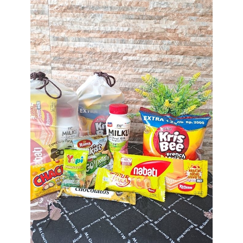 

Bingkisan Snack Ulang Tahun Anak dll (Ukuran Medium)