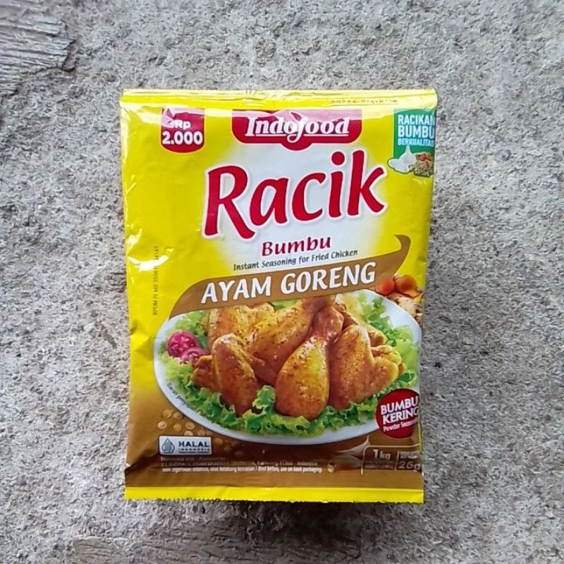 

Indofood Bumbu Racik Ayam Goreng 26 gr