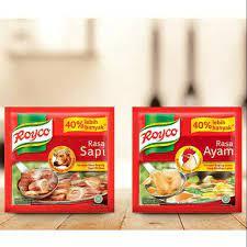 

Royco bumbu kaldu penyedap rasa 1 renceng = 12 sachet x 8gram