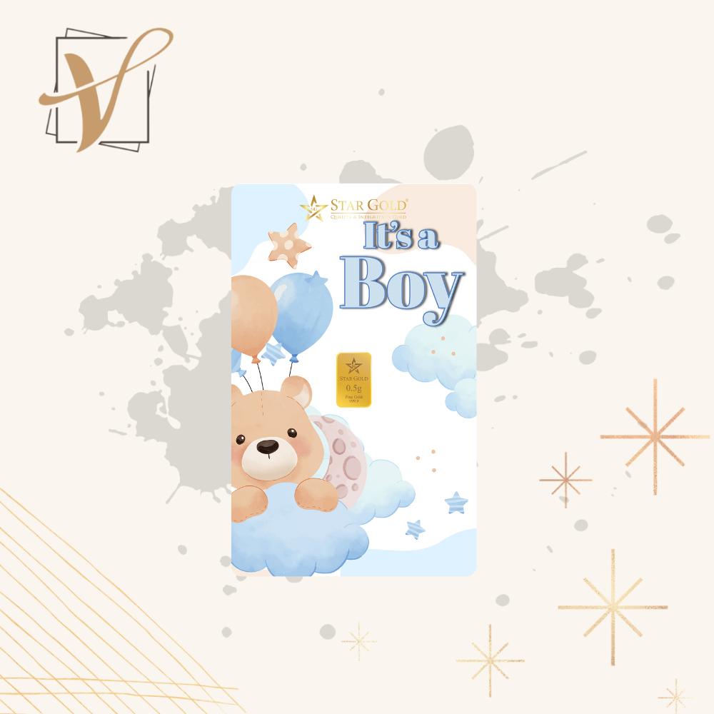 Logam Mulia StarGold Baby Boy 03 NEW 0.5 Gram dan 1 Gram