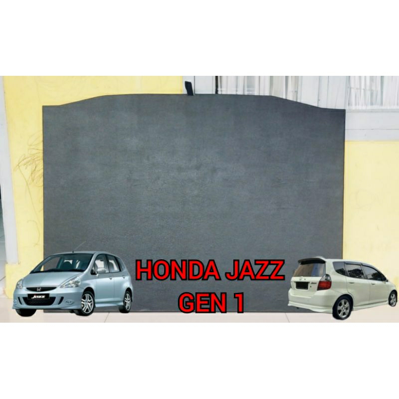 tatakan bagasi honda jazz gen 1, tatakan bagasi honda jazz old, tutup ban cadangan honda jazz gen1, 