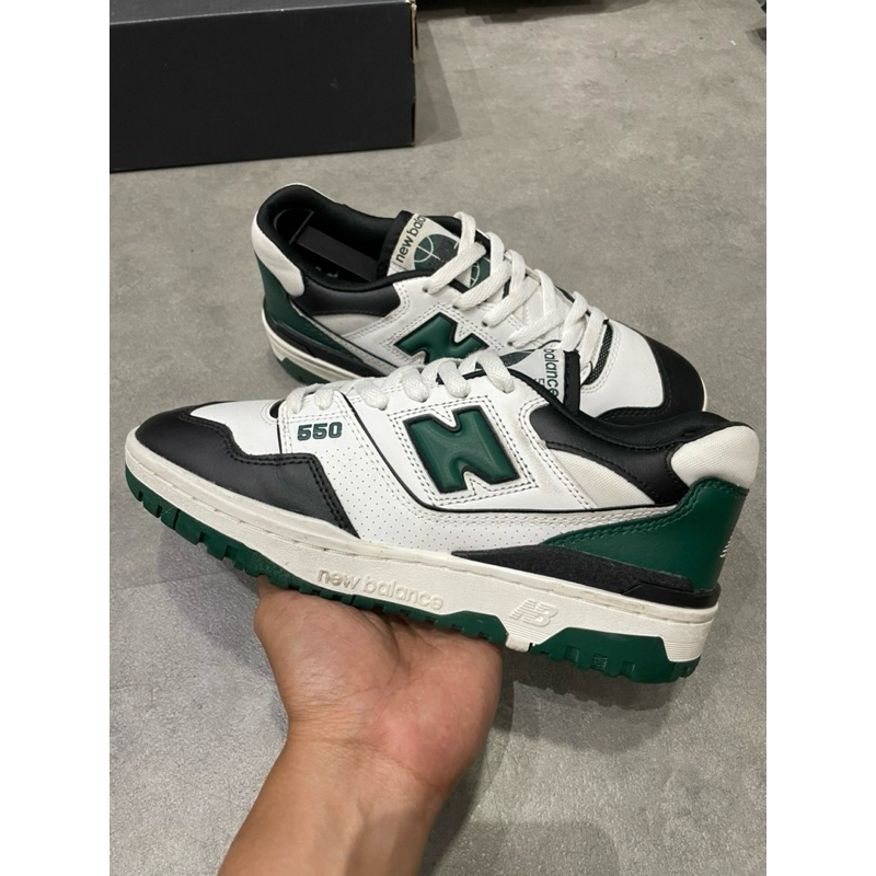 New Balance 550 White Green Black #M6