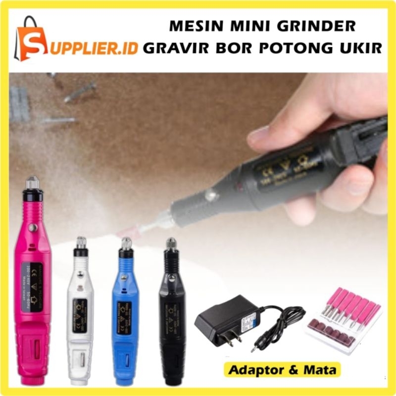 Mesin Mini Grinder Grafir Bor Potong Gerinda Ukir