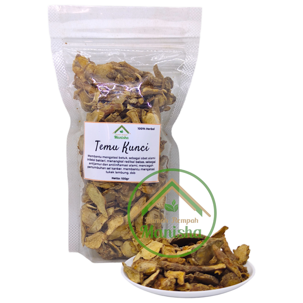 

Temu Kunci Kering 100gr / Temu Kunci Iris Rajang Kering