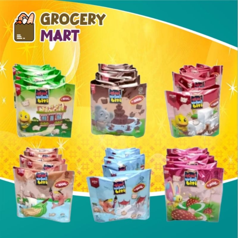 

(RENCENG) Tini Wini Biti Crackers All Varian 18gr Isi 10pcs