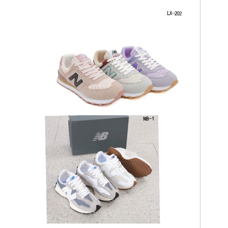 NEW BALANCE LX-202 / 327 / NB-1 Women's 327 Low Top Sneakers hb