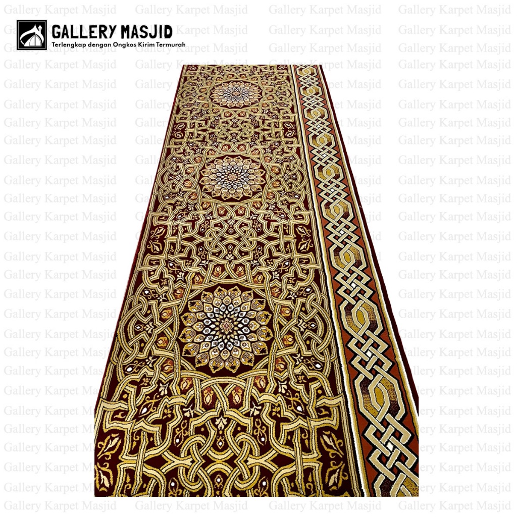 PT. GMI - Karpet Sajadah Masjid Roll Turki Lembut & Empuk Merk Prestige Mosque / Karpet Mushola