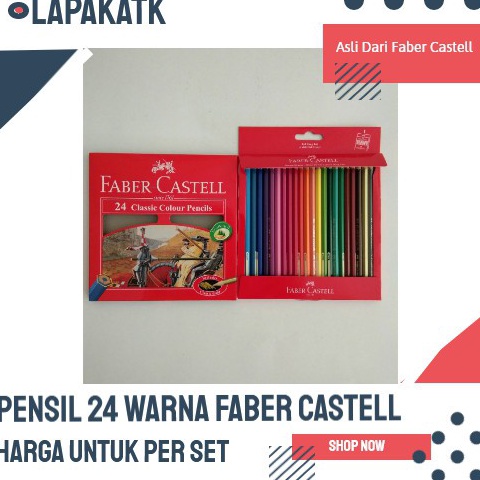 

KODE W7X8 Pensil warna faber castell 24 PANJANG