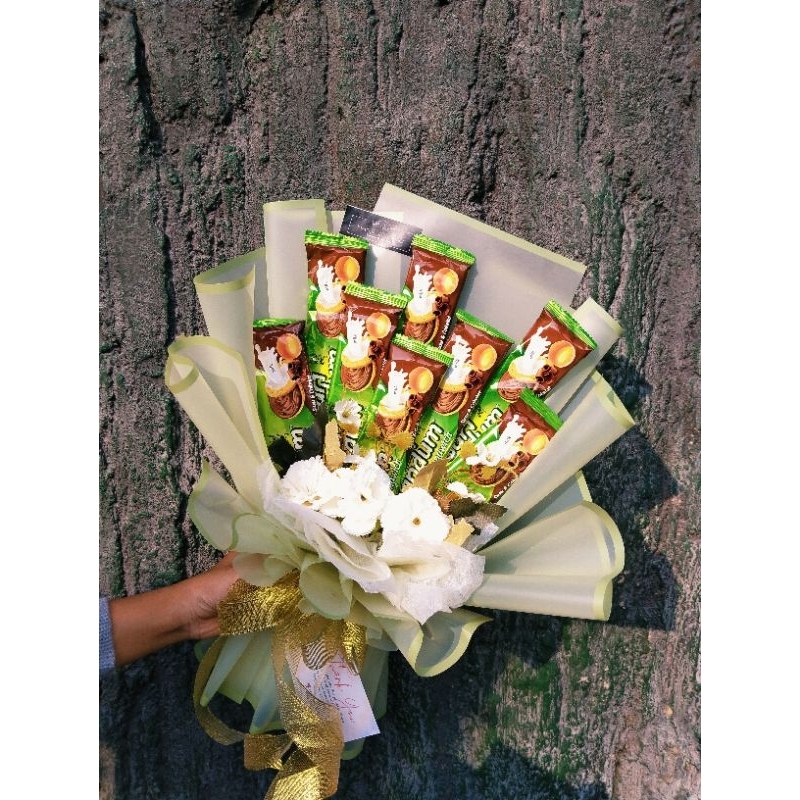 

buket snack murah / buket wisuda murah / low budget