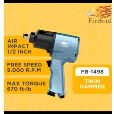 FIREBIRD AIR IMPACT 1/2" INCH FB-1498 TWIN HAMMER