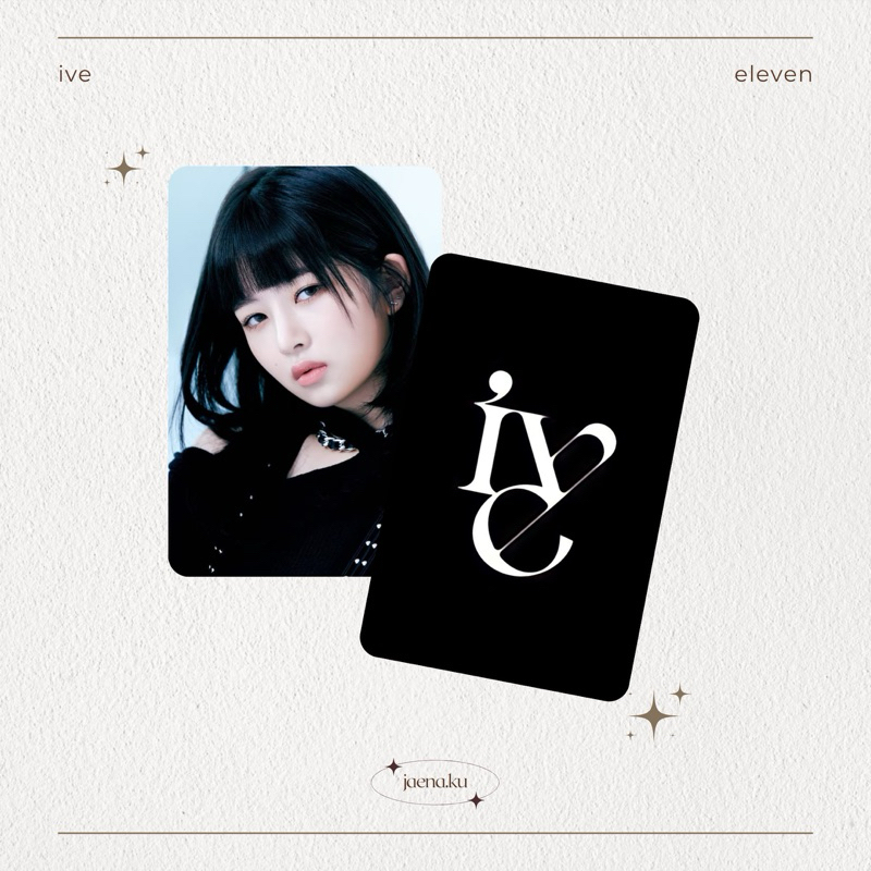[IVE] PHOTOCARD IVE ELEVEN YUJIN GAEUL REI WONYOUNG LIZ LEESEO
