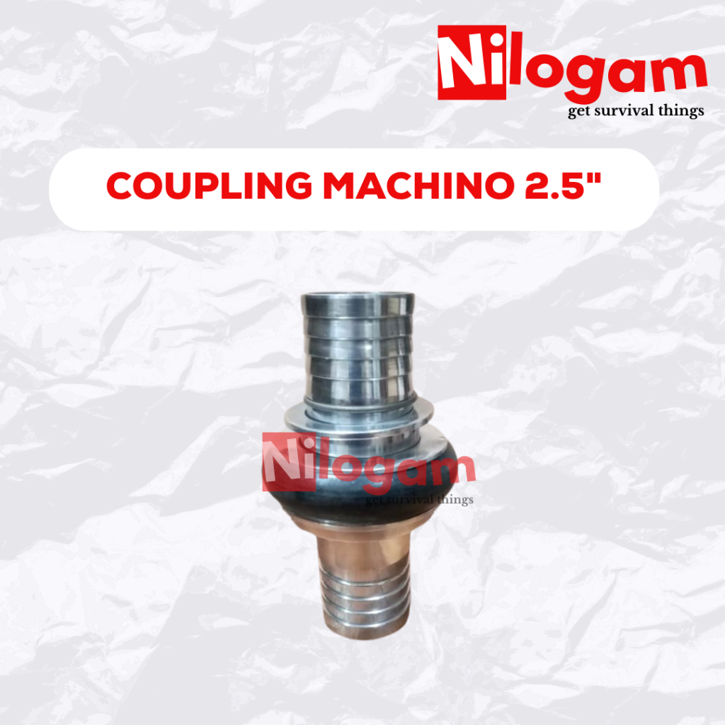 Coupling Machino 2.5" Inch Aluminium