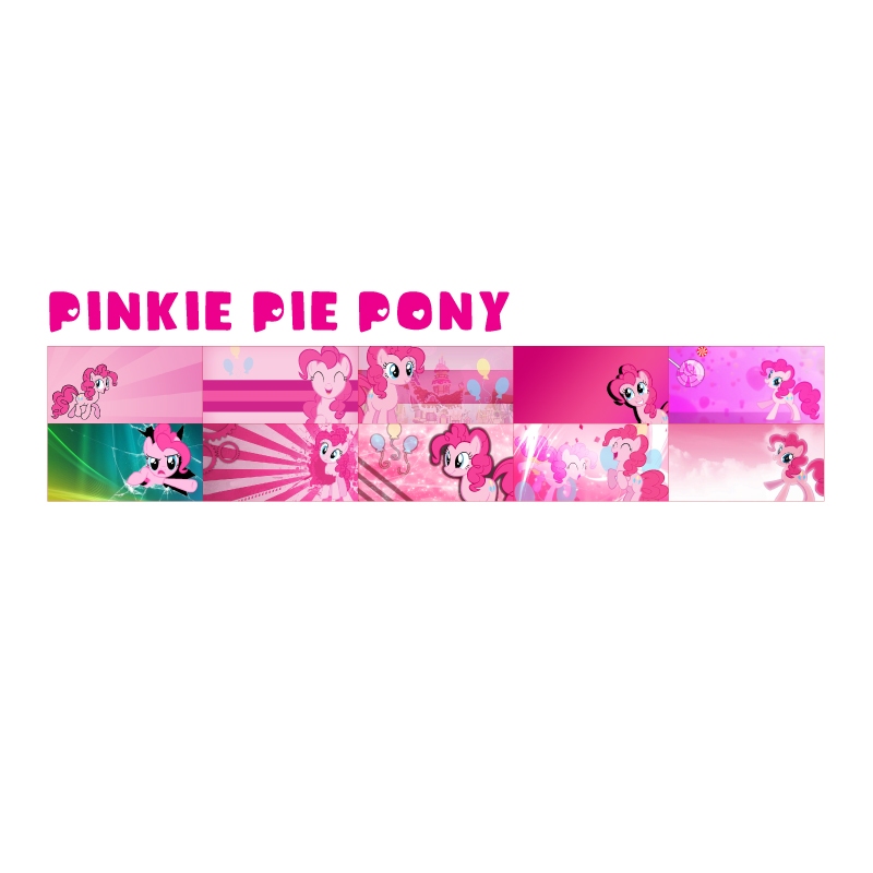 

sticker nama waterproof pinky pie