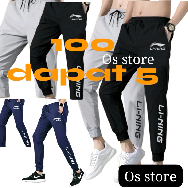 celana panjang trening joger training pria wanita celana olahraga trening murah