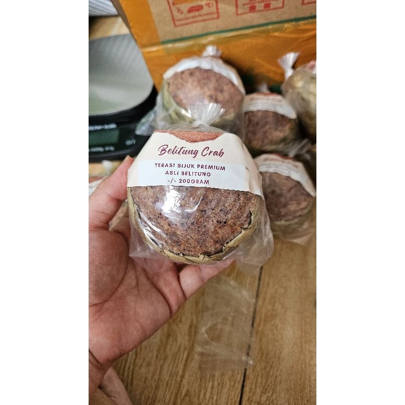 

TERASI SIJUK BELITUNG ASLI 200gram