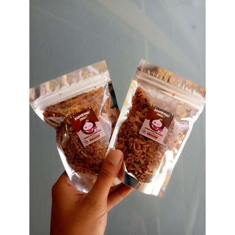 

(Murah) 100gr Bawang Goreng • `Brambang e Jibril` Bawang Goreng Khas Probolinggo Jibril
