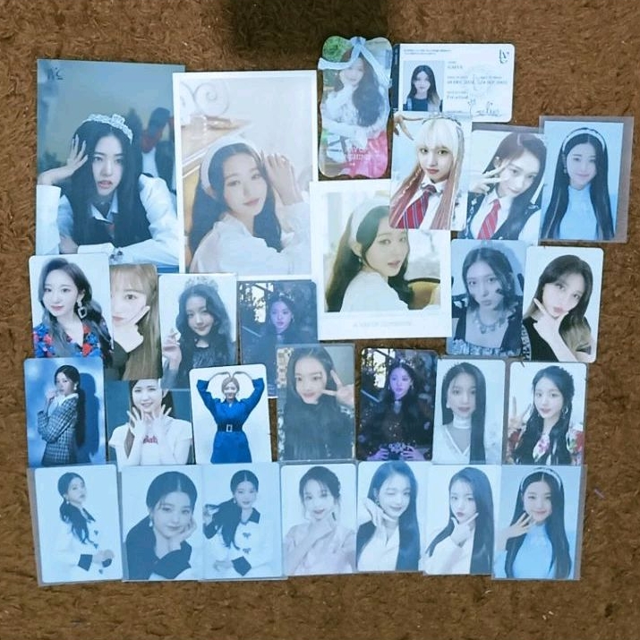 album photocard pc merchandise ive iz*one yujin liz wonyoung leeseo chaeyeon nako hyewon ar bloom*iz