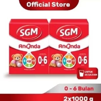 Susu SGM Ananda 0-6bulan