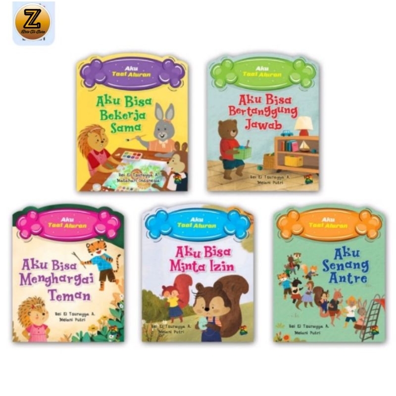 Buku Cerita - Seri Aku Taat Aturan - Zikrul - Bestari
