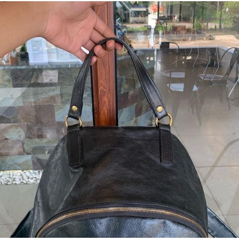 ransel kulit il bisonte large