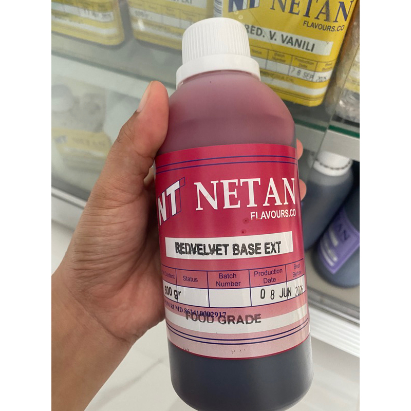 

Netan Red Velvet Base Ext sudah aroma+warna (terbaru)