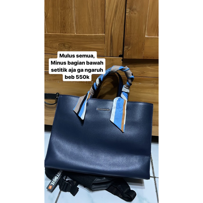 preloved tas hush puppies