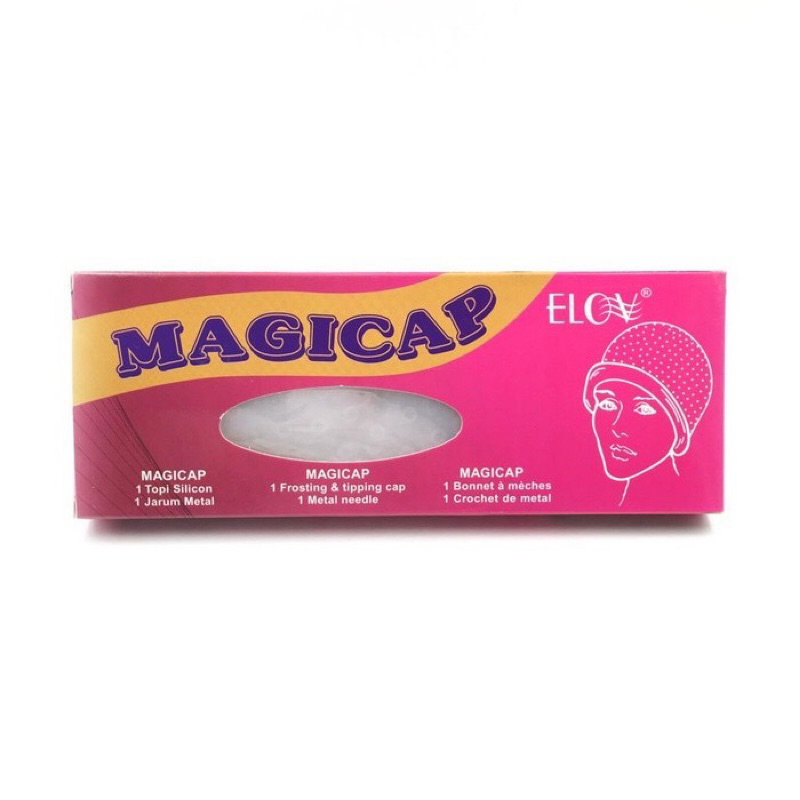 MAGICAP Original Topi Karet Silikon Highlight Cat Semir Rambut Salon