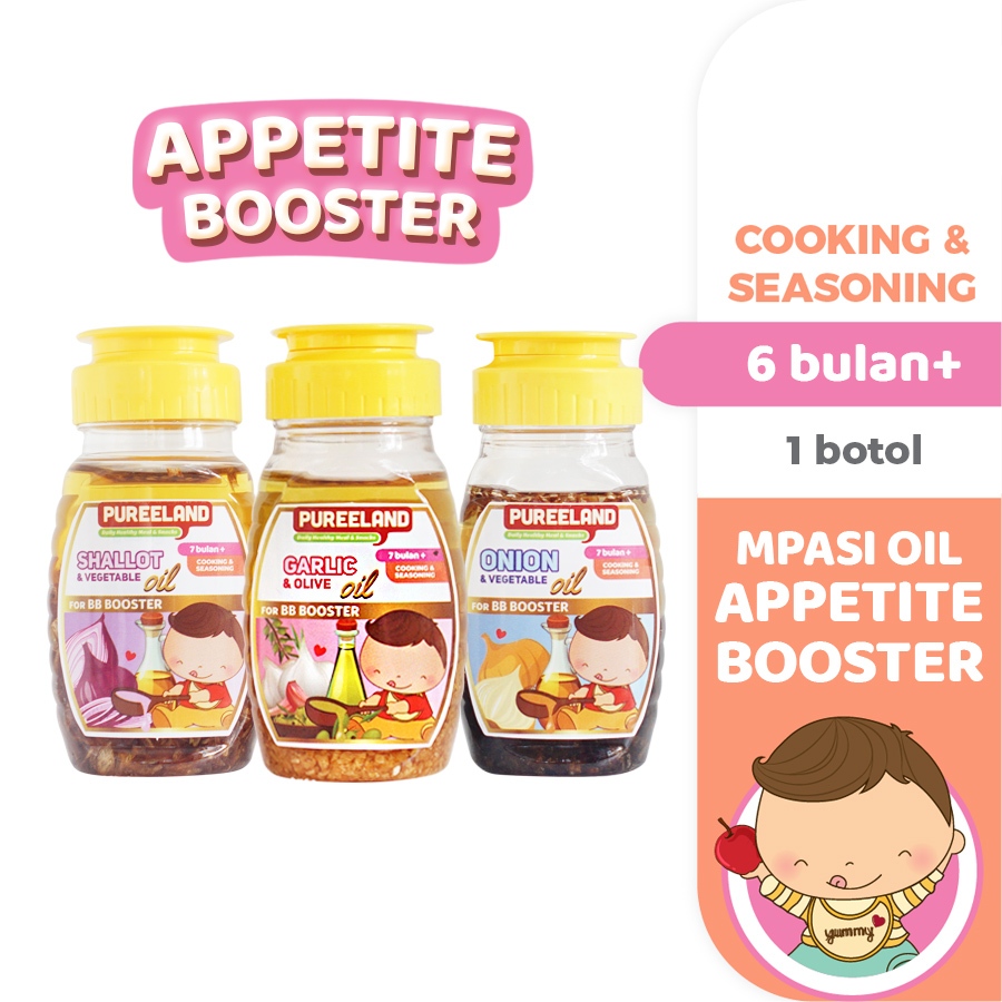 

Pureeland Vegetable MPASI Oil Appetite Booster / Minyak Nabati MPASI Bayi / Bumbu MPASI / Bahan MPASI