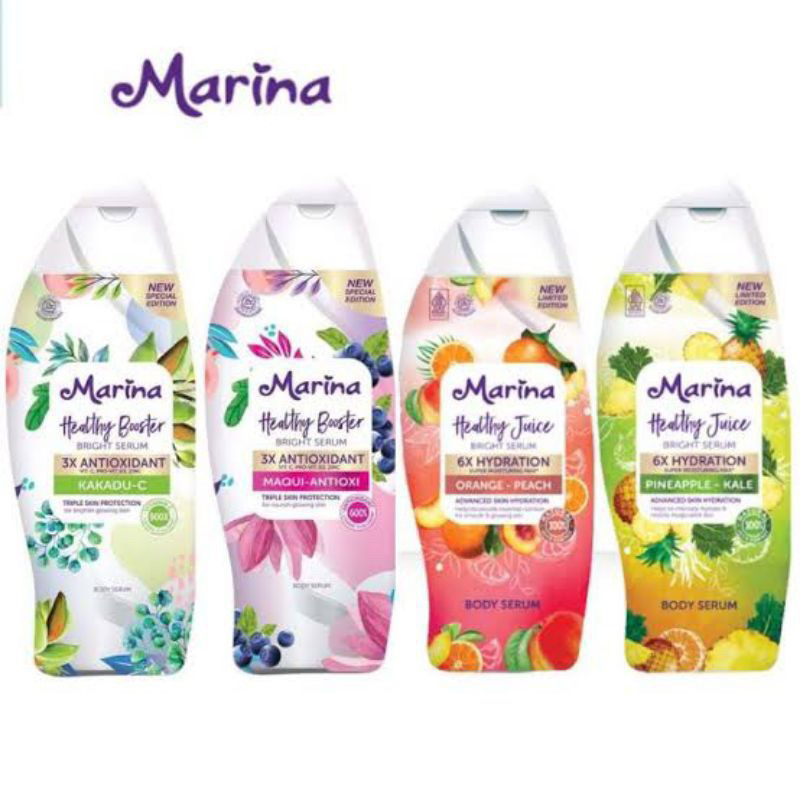 MARINA HEALTHY 185 ML / MARINA HEALTH BOOSTER / MARINA HEALTHY JUICE / MARINA BODY SERUM