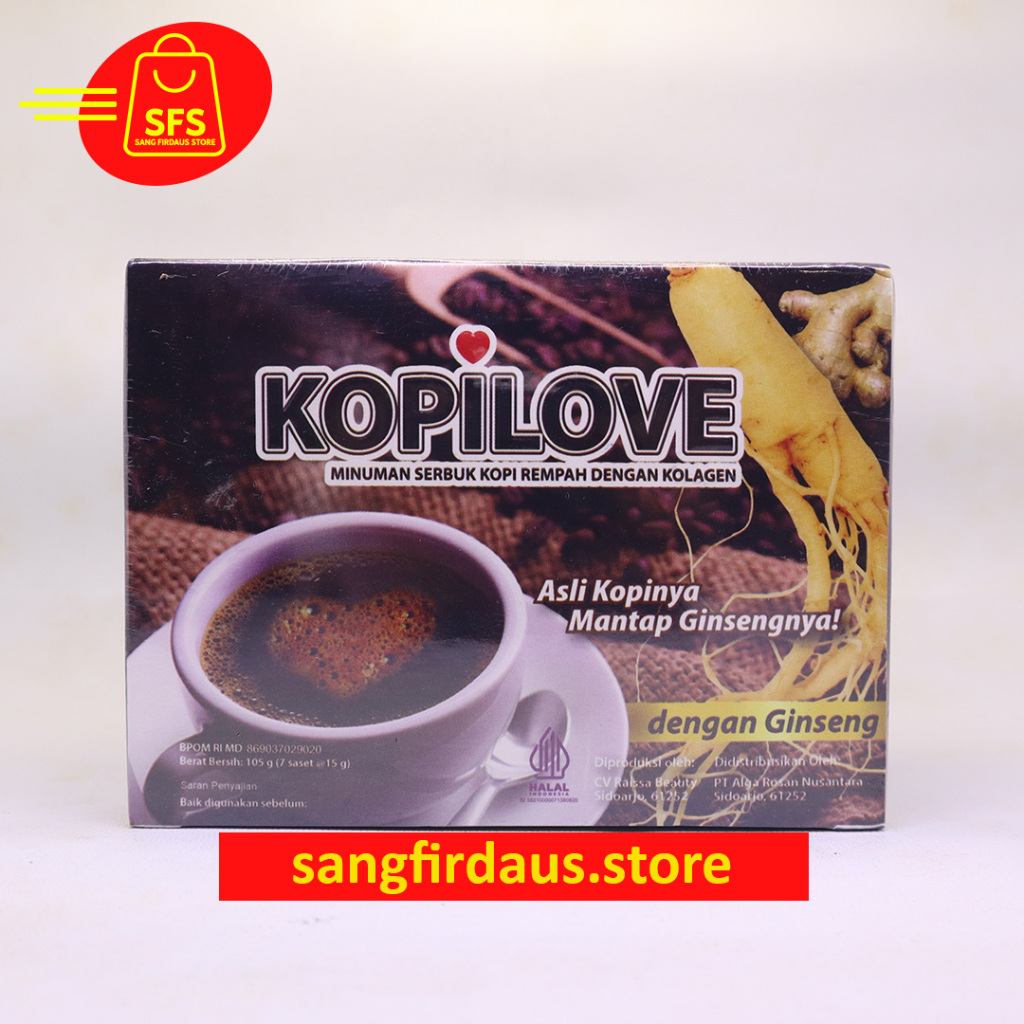 

Kopi Love 105gr (Isi 7 Sachet) Kopi Herbal Untuk Meningkatkan Kesehatan