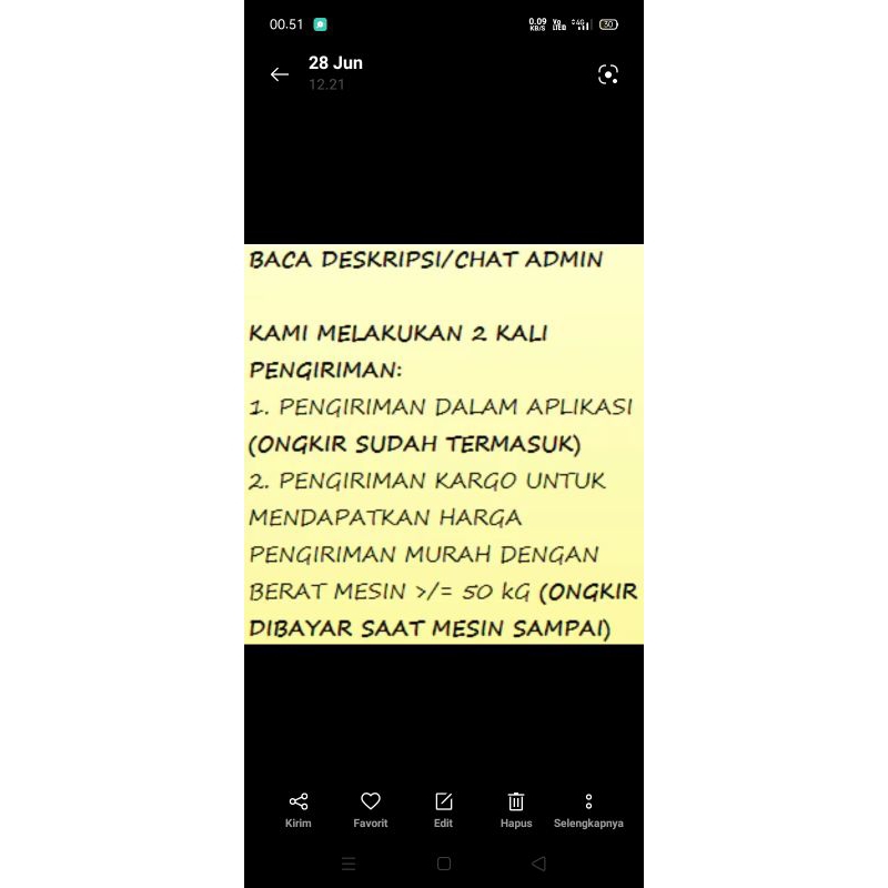 mesin jahit Juki second promo