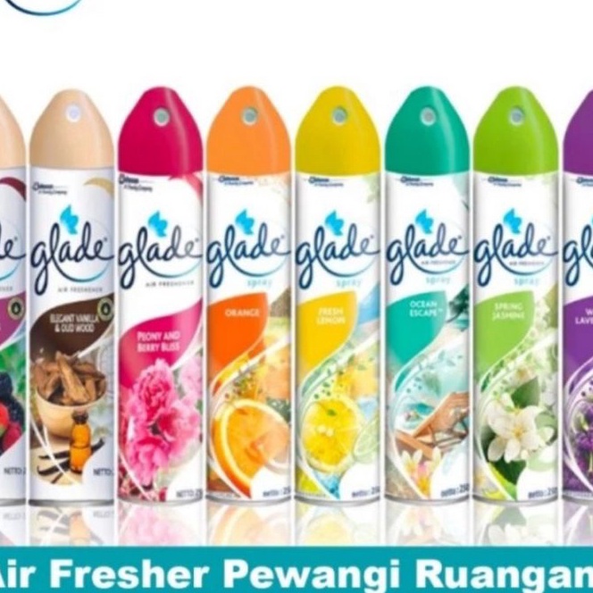 Terjangkau GLADE PENGHARUM RUANGAN 225ML AEROSOL GLADE
