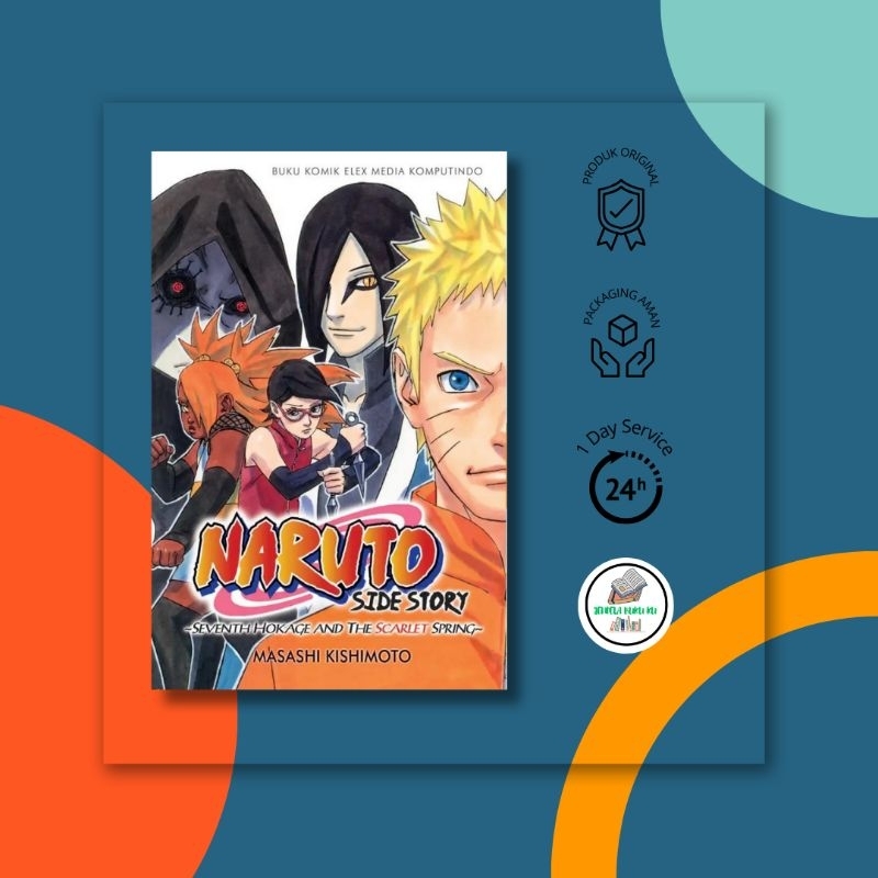Komik Naruto Side Story: Seventh Hokage and The Scarlet Spring (2024) Karya Masashi Kishimoto