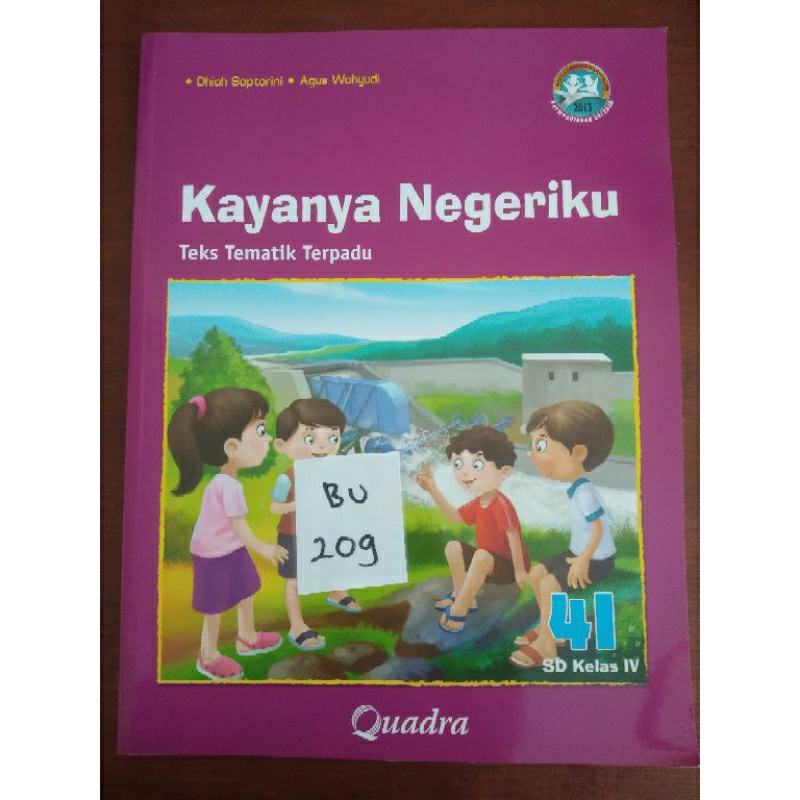 

KAYANYA NEGERIKU KELAS 4 SD (BU209)