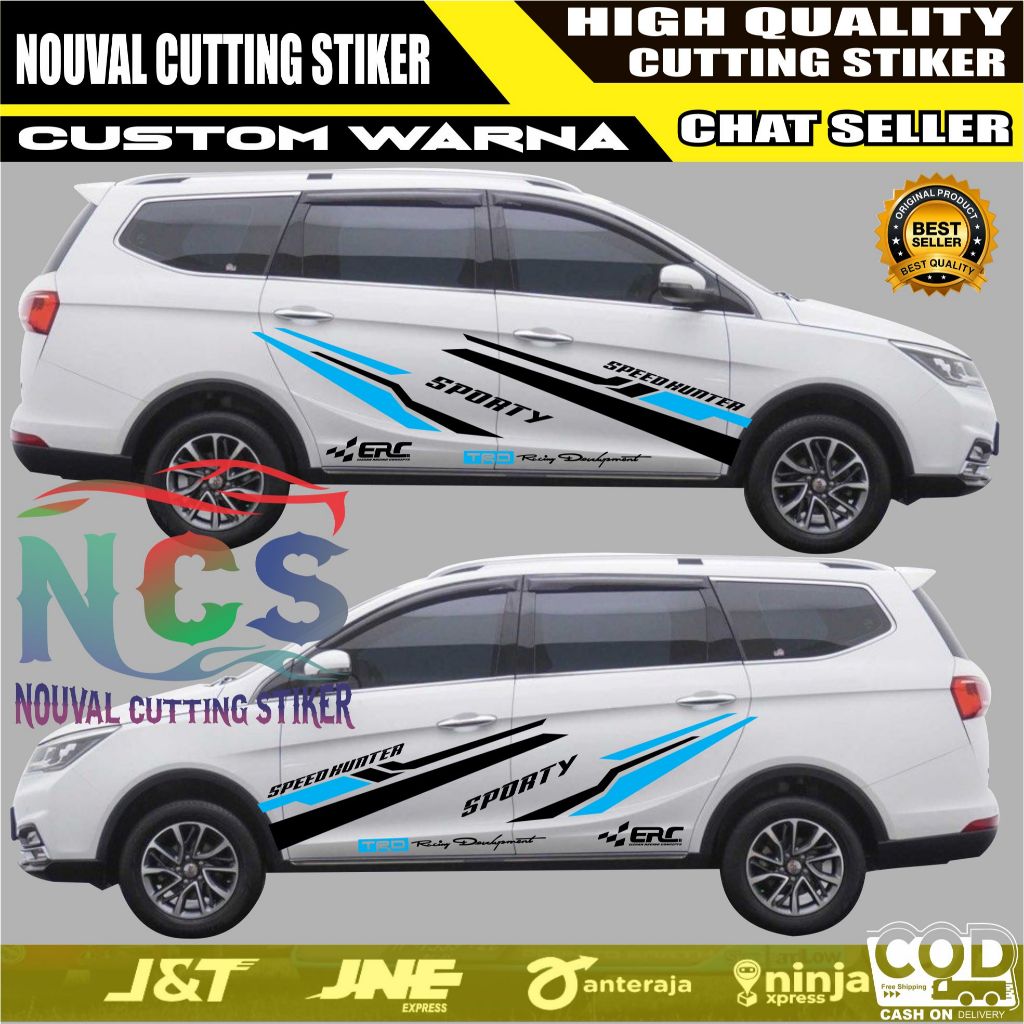 NEW Stiker Mobil Cortez Striping Sticker Mobil Wuling Cortez
