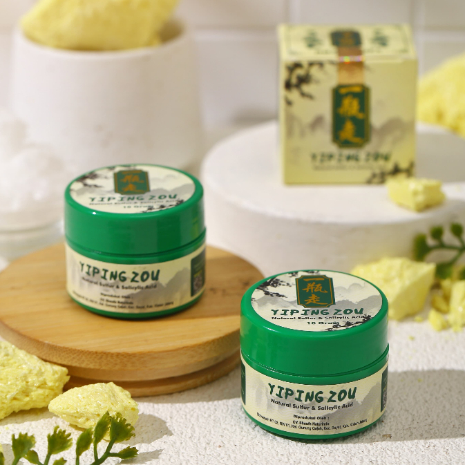 Yipingzou Cream Gatal Belerang Cina Asli