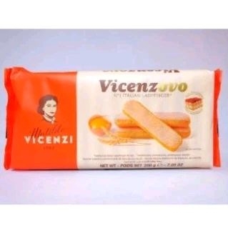 

Vicenzovo Biskuit tiramisu / biskuit ladys finger vicenzovo 200gr