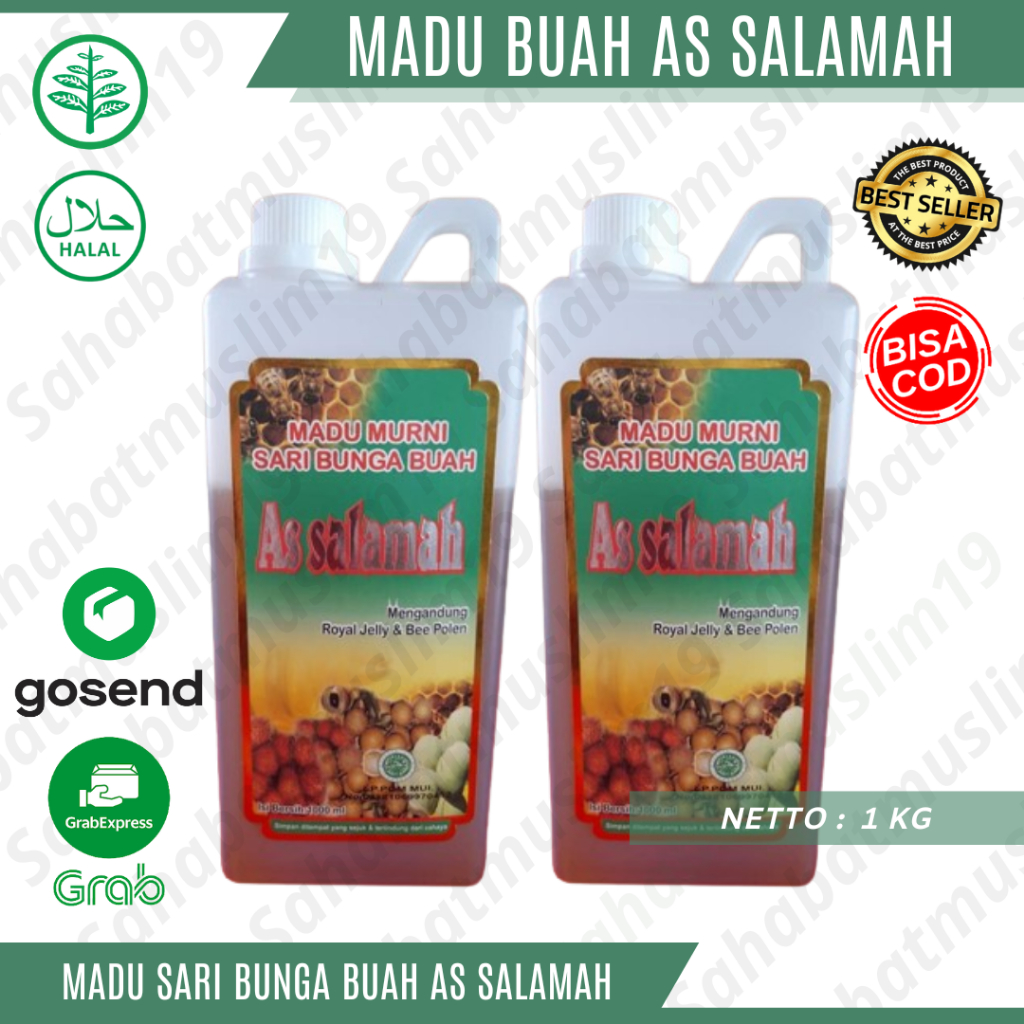 

Madu Sari Bunga 1 kg As Salamah Madu Murni Asli Original As Salamah