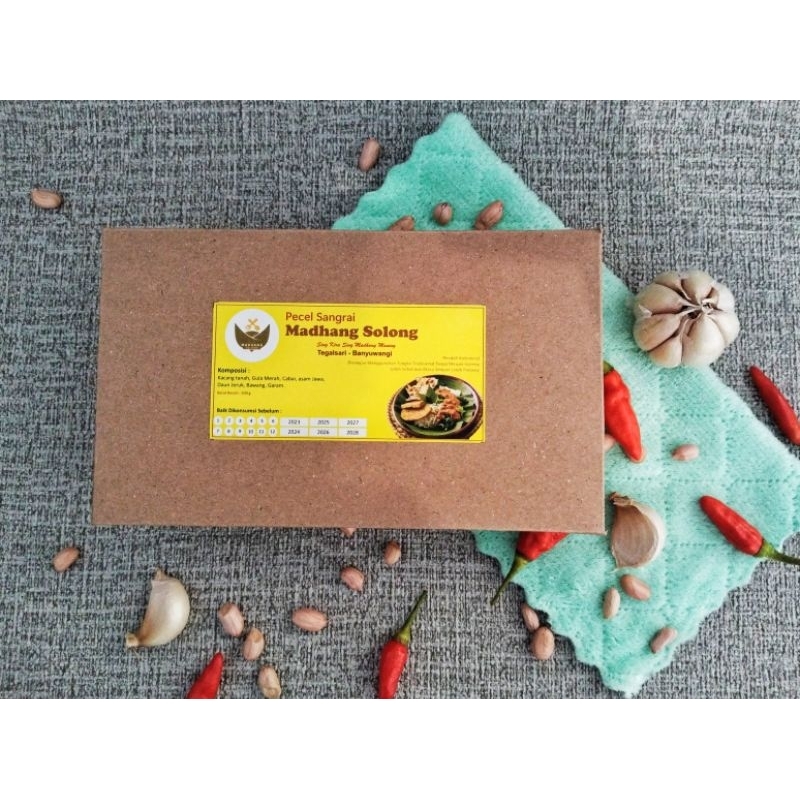 

Sambel Pecel Sangrai Madhang Solong