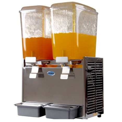 Dd-218 Juice Dispenser / Jus Dispenser 2 Tabung Dengan Pendingin