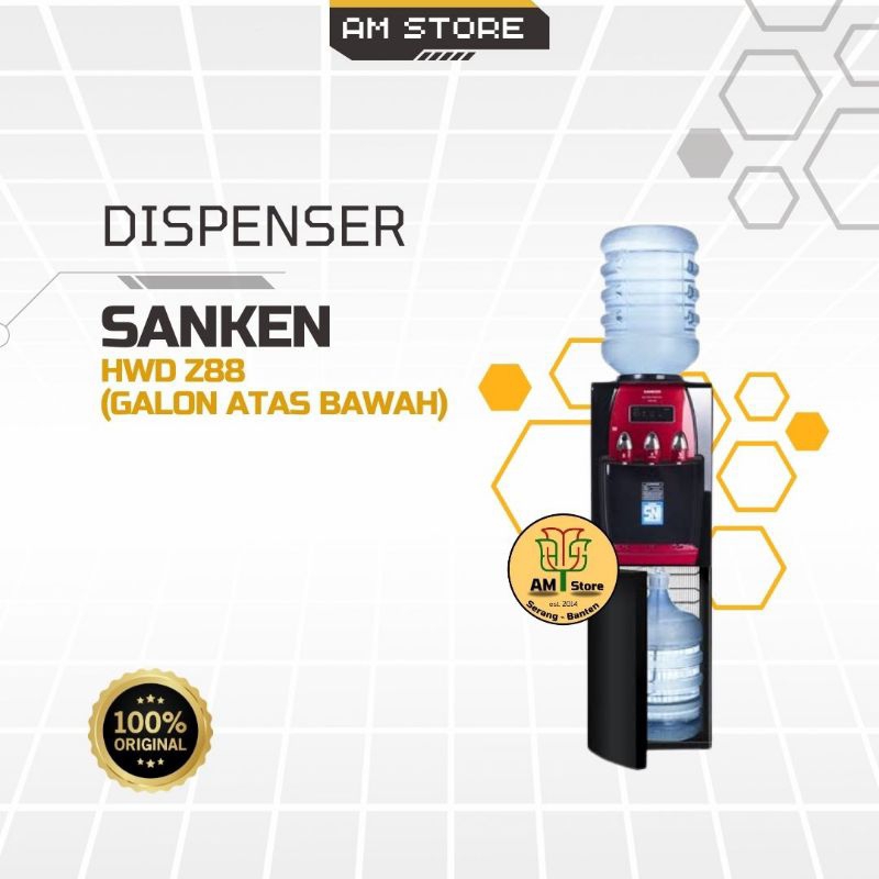 Dispenser Sanken HWD Z88 (Galon Atas Bawah)