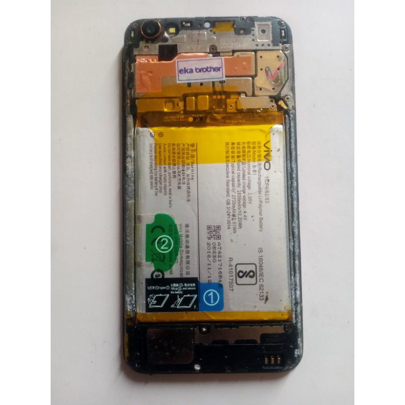 Vivo v5 1609, minus LCD, beckdor & tulang
