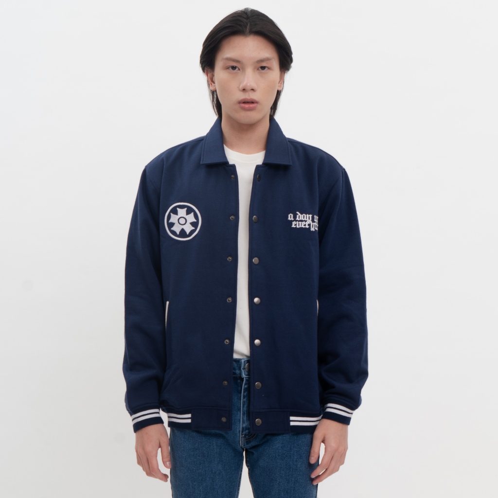 M231 Jaket Varsity Kerah Kemeja 0189