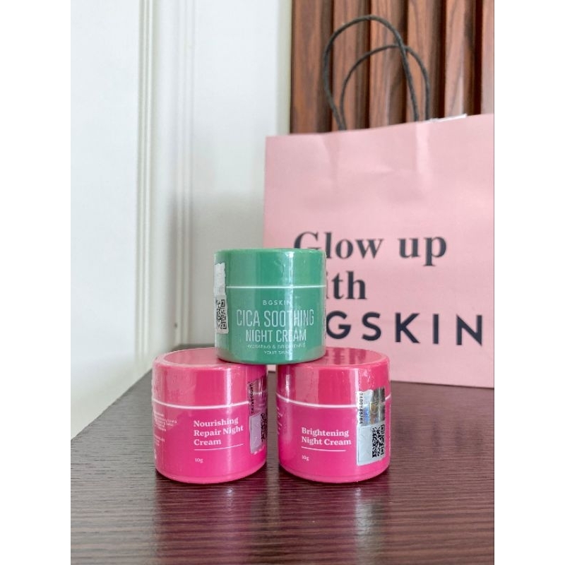 BG Skin Aneka Night Cream/ Cream malam BG Skin Terlaris Official
