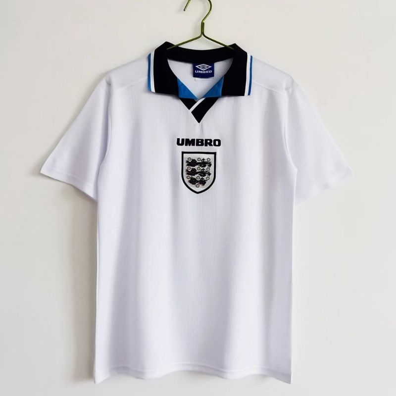 Jersey Bola Grade Ori Retro England Inggris Home 1996 Season 96