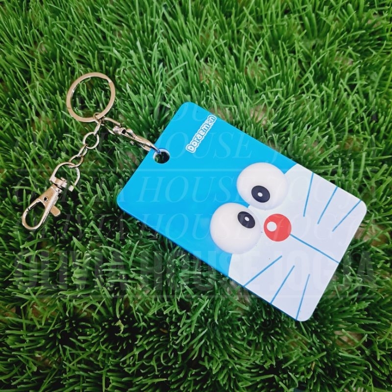 

ID Card Holder Doraemon Akrilik Biru Gantungan ID Card Doraemon Card Set Holder Doraemon