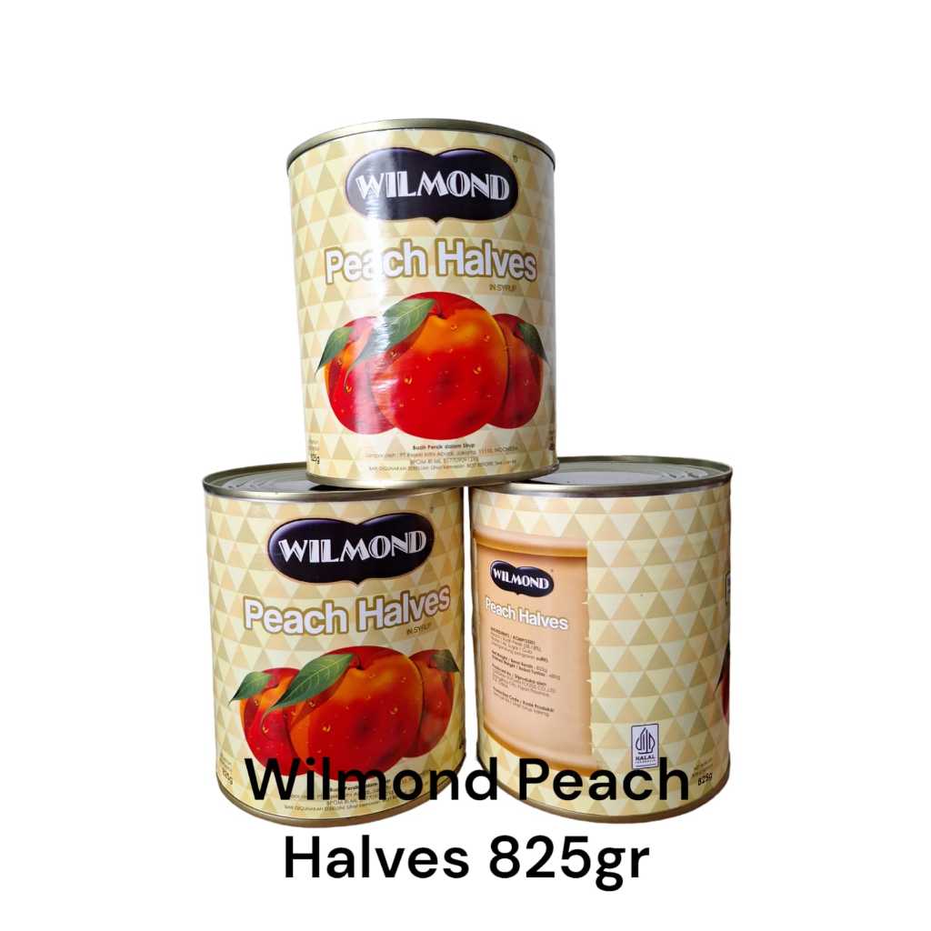 

Wilmond Peach Halves in Syrup 825g produk HALAL